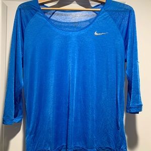 Nike Dri-fit 3/4 sleeve shirt
